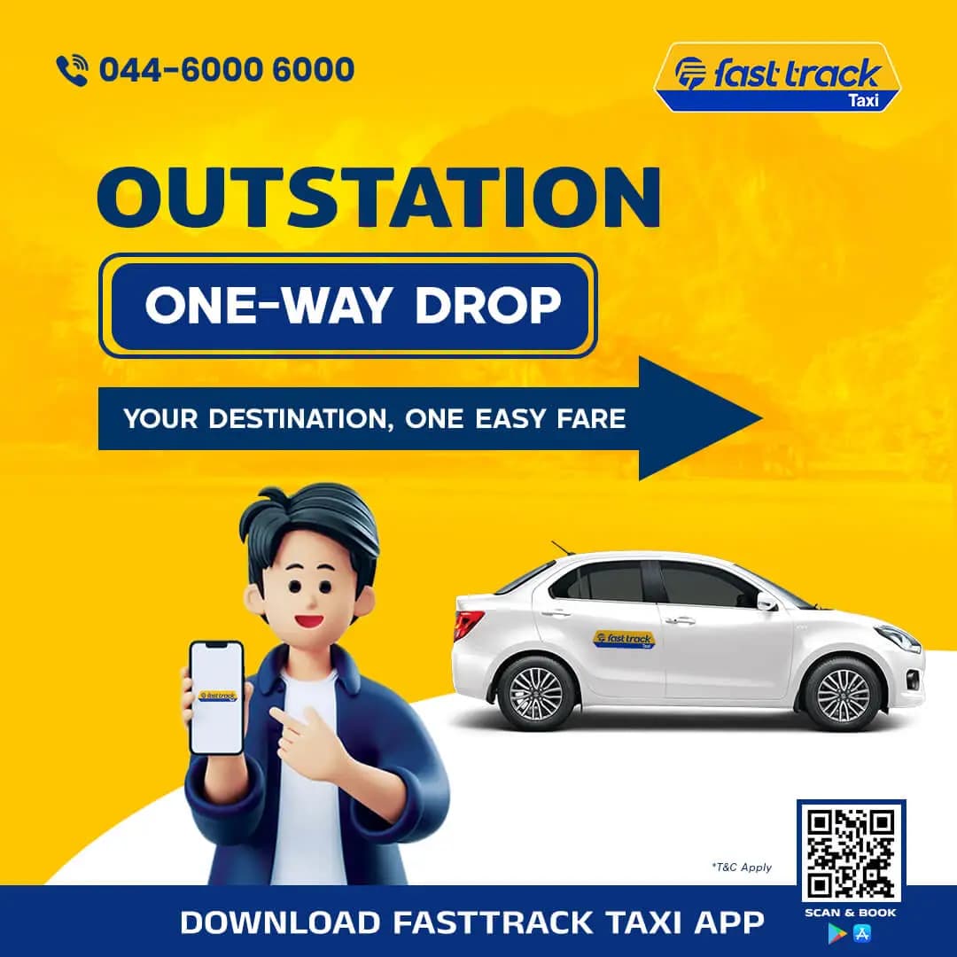 On Time Pickup & Drop - 24/7 Booking Fasttrack Taxi